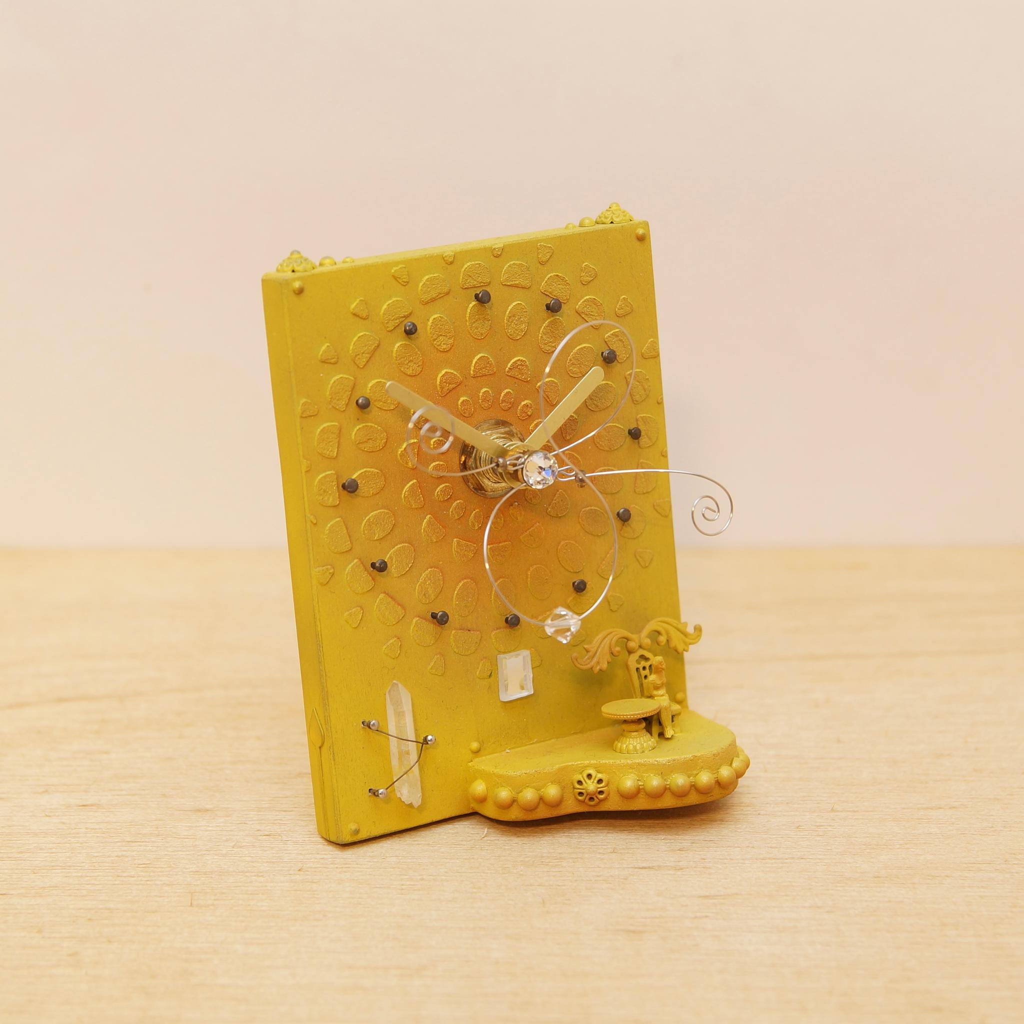 椅子のある置時計（１品物）陽花 | 2枚目
