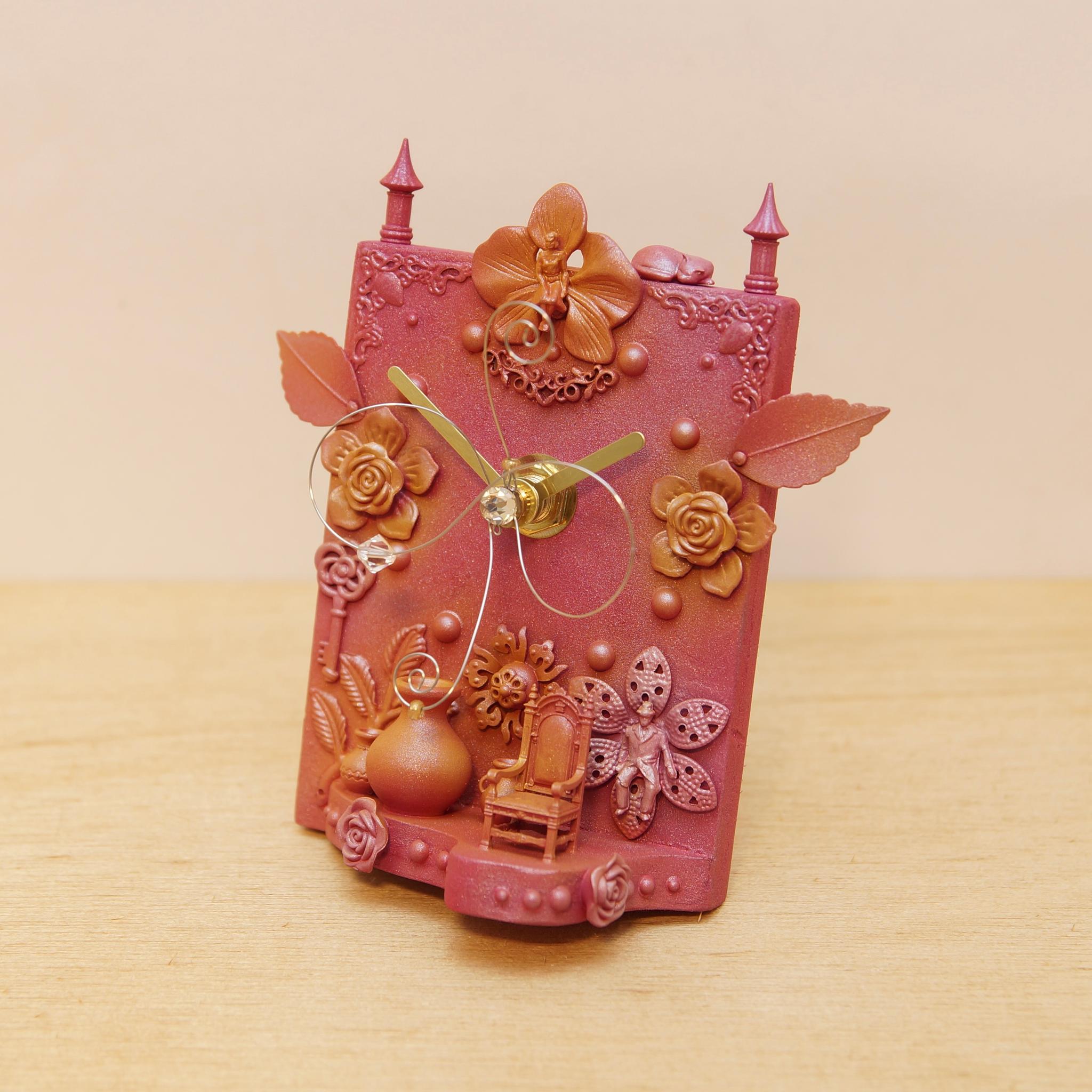 椅子のある置時計（１品物）陽だまりの花の部屋 | 3枚目
